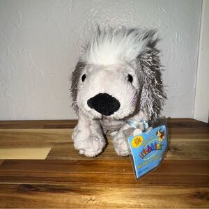 Webkinz Ganz Retired Porcupine (HM368) Stuffed Animal With New Unused Code!